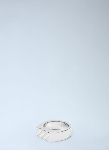 Diag Band Ring Off-White Diag Band Ring Silver ofw0162032