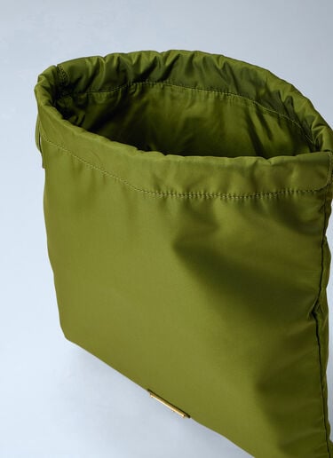 Prada Re-Nylon Wish Pouch Bag Green pra0264017