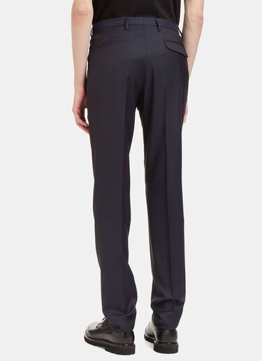 Aiezen II Slim Leg Tailored Pants Navy aie0128019