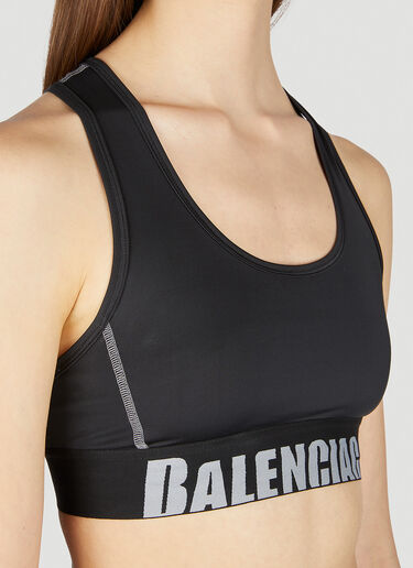 レーサーバック スポーツブラ Balenciaga レーサーバック スポーツブラ ブラック bal0250031