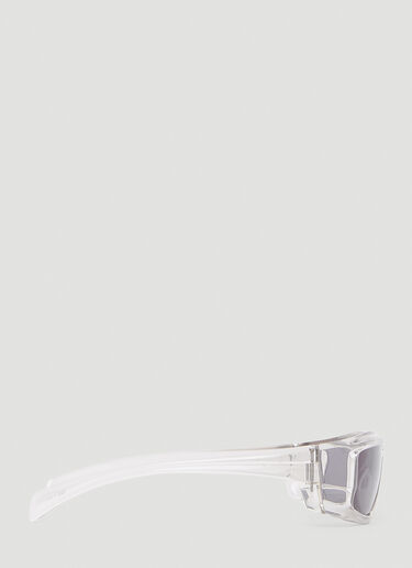 Rick Owens 사각 선글라스 블랙 ris0353001