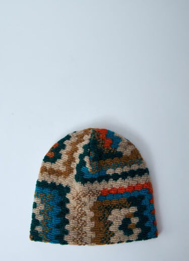 Knit Beanie Hat Engineered Garments Knit Beanie Hat Orange egg0154023