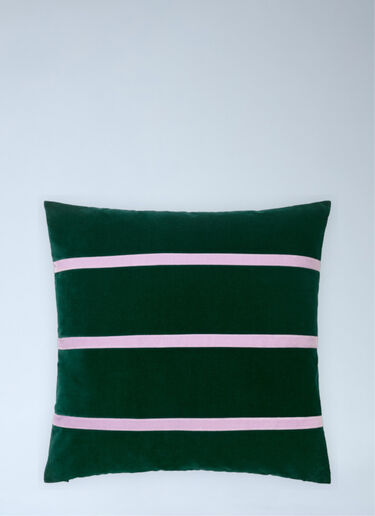 Striped Velvet Cushion Christina Lundsteen Striped Velvet Cushion Multicolour wps0691941