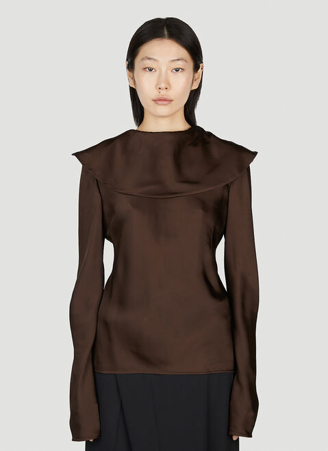 Jacquemus Collared Top Pink jac0251020