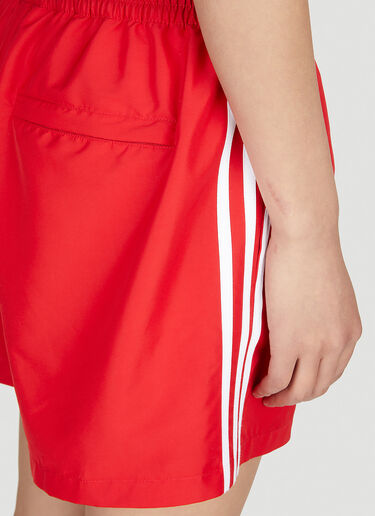 Balenciaga x adidas Striped Track Shorts Red axb0251004