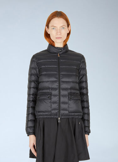 Moncler Lans Short Down Jacket Black mon0247021
