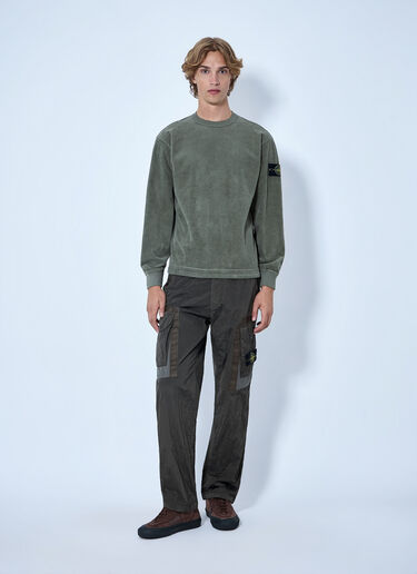 LN-CC® - Stone Island: Utility Cargo Pants - Grey Stone Island Utility Cargo Pants Grey sto0165004