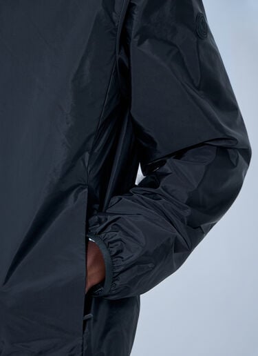 LN-CC® - Moncler: Reversible Hooded Zip Jacket - Black Moncler Reversible Hooded Zip Jacket Black mon0165039