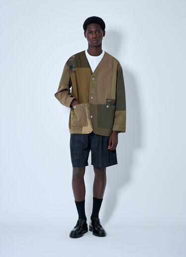 Comme des Garçons Homme パッチワーク ジャケット カーキ cdh0160008