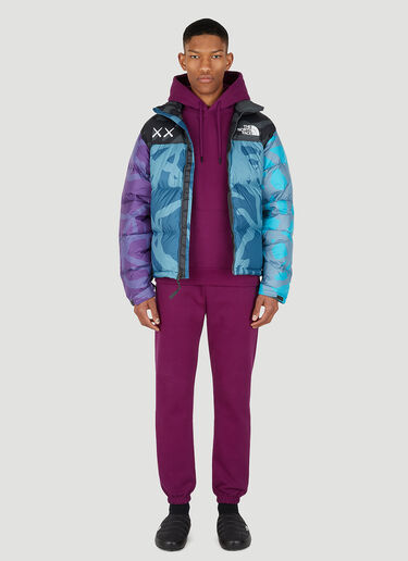 The North Face x KAWS Hooded Sweatshirt Purple tnf0148013