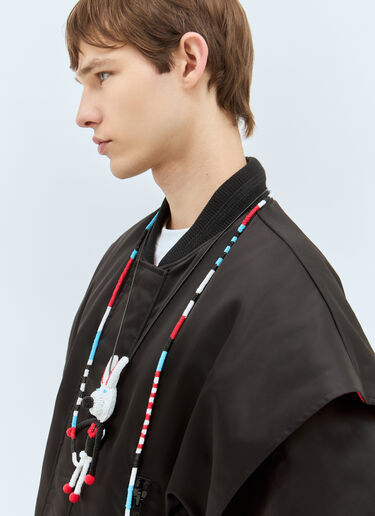 Walter Van Beirendonck Tube Rabbit 串珠项链 白色 wlt0158029