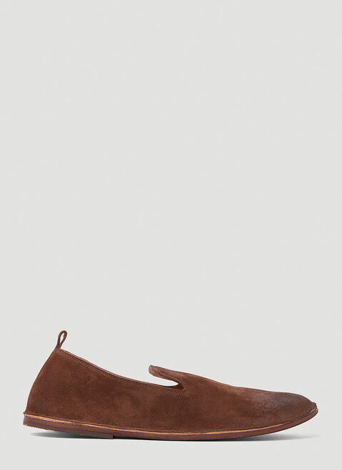 The Row Strasacco Loafers Navy row0253049