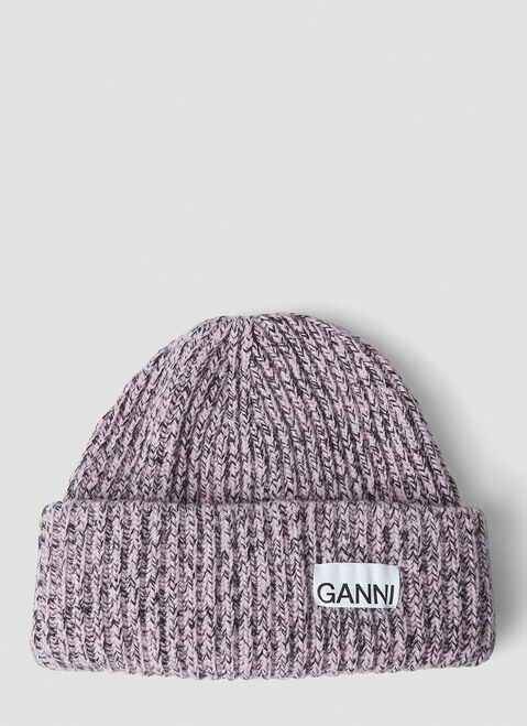 Gucci Structured Rib Beanie Hat Black guc0251015