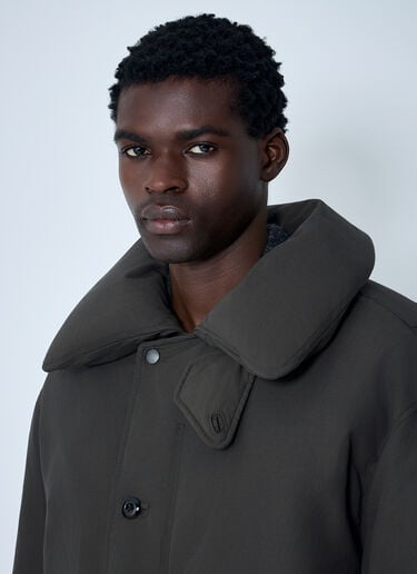 Puffer Blouson Jacket Lemaire Puffer Blouson Jacket Brown lem0162002