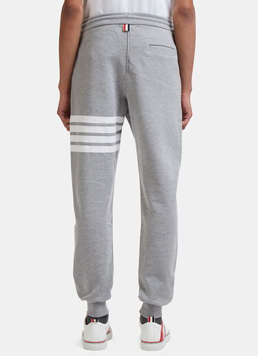 4 Bar Jersey Track Pants Thom Browne 4 Bar Jersey Track Pants Light Grey thb0125022
