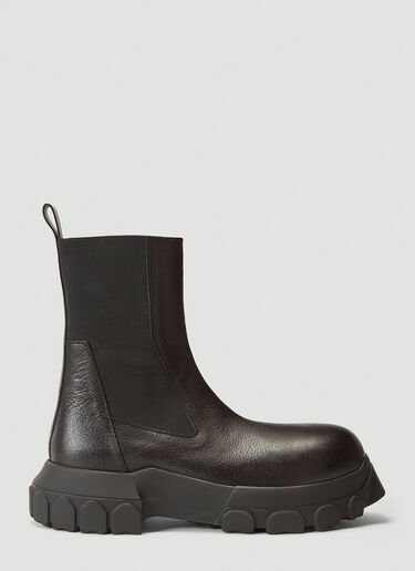 Rick Owens Mega Bozo Tractor Boots Black ric0142024