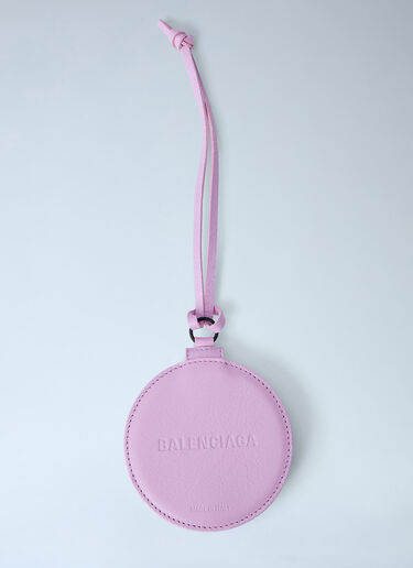 Balenciaga Le City Round Mirror Charm Pink bal0263046