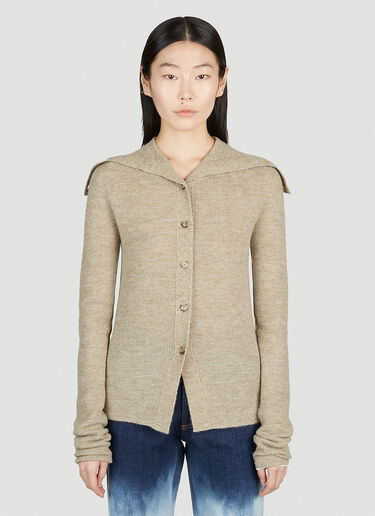 Acne Studios 세일러 칼라 카디건 베이지 acn0252018