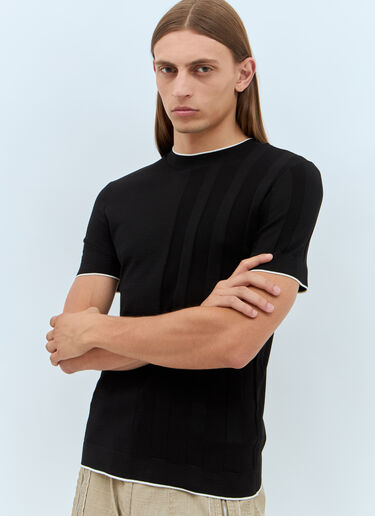 Jacquemus Le Tricot T 恤 黑色 jac0158008