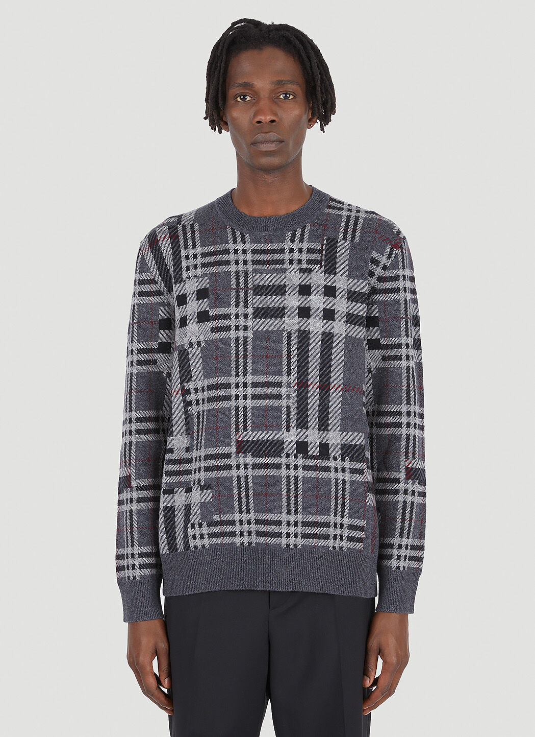 Burberry sweater grey sale