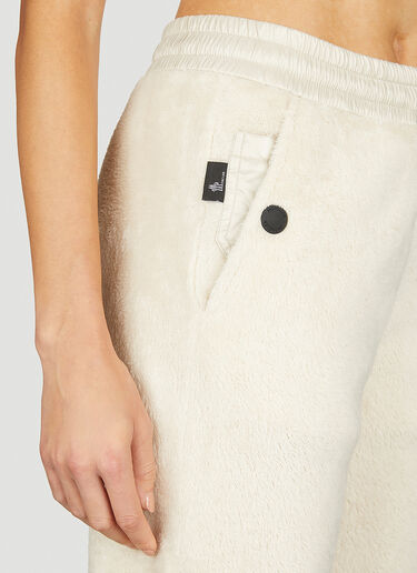 Moncler Grenoble Soft-Fleece Track Pants Cream mog0253024