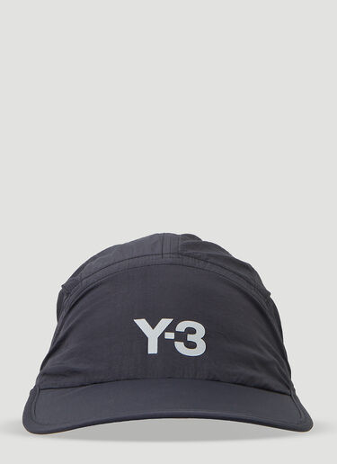 Y-3 Logo AOP Running Cap Black yyy0147045