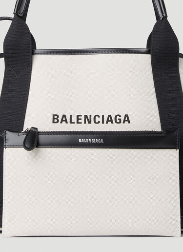 Balenciaga XSロゴプリントハンドバッグ ホワイト bal0251133