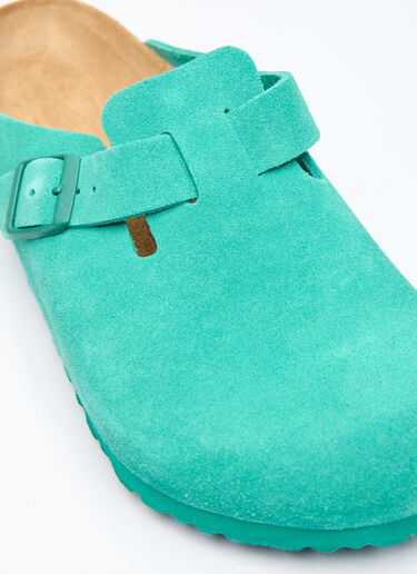 Birkenstock Boston Mules Green brk0156007
