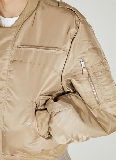 Entire Studios A-2 Bomber Jacket Beige ent0153001