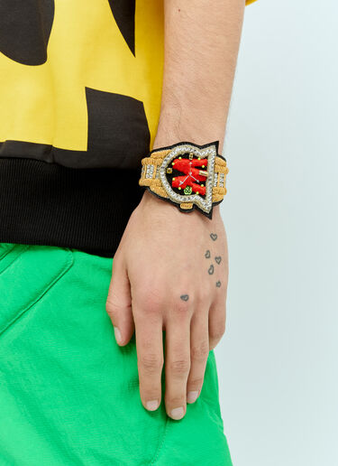 Walter Van Beirendonck W ブレスレット ビーズブレスレット ゴールド wlt0156031