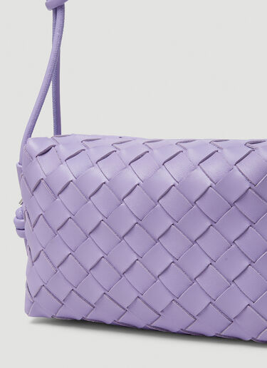 Bottega Veneta Intrecciato Nappa Mini Shoulder Bag Purple bov0249018