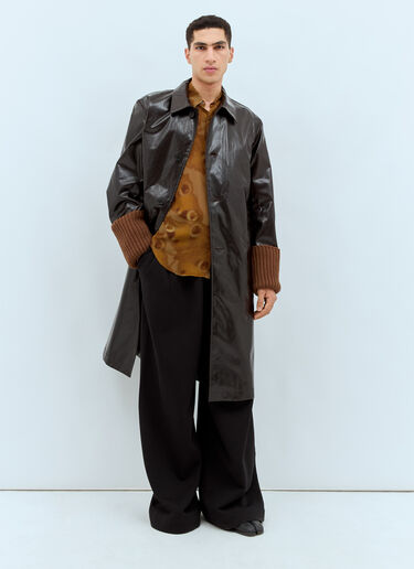 Celdon Shirt Dries Van Noten Celdon Shirt Brown dvn0158012