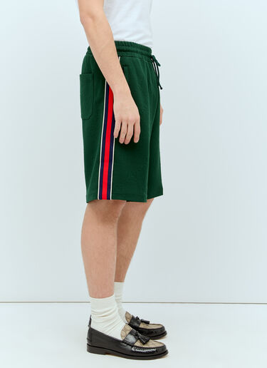 Gucci GG Jacquard Jersey Shorts Green guc0155003