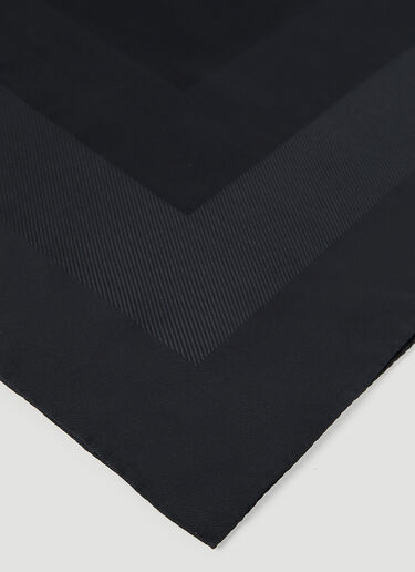 Logo Scarf Saint Laurent Logo Scarf Black sla0252091