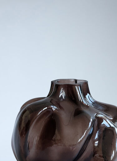 Contoured Glass Vase 101 Copenhagen Contoured Glass Vase Grey wps0692017