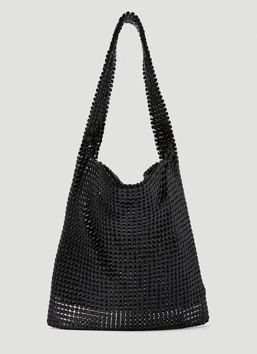 Rabanne Pixel Hobo Shoulder Bag Black pac0250057