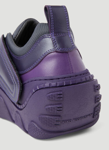 Kiko Kostadinov Tonkin Leather Sneakers Purple kko0154023