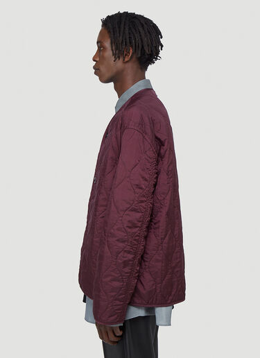 OAMC Combat Quilted Jacket Red oam0142006