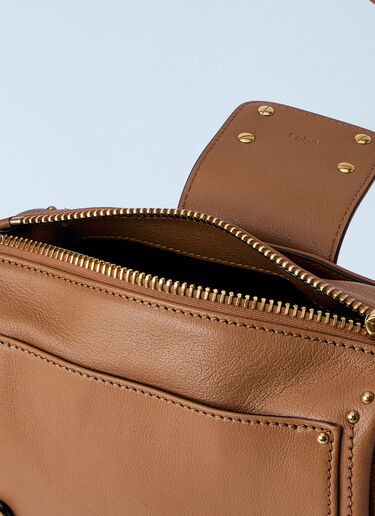 Chloé Small Paddington Chain Shoulder Bag Brown chl0262054