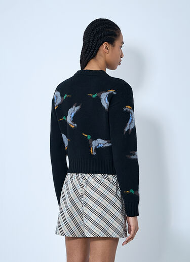 Burberry Duck Wool Sweater Black bur0259003