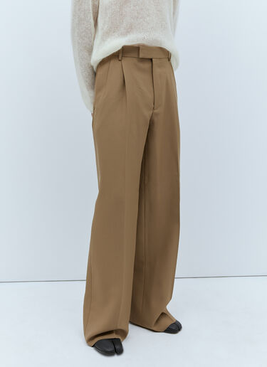 Fluid Drill Tailored Pant Gucci Fluid Drill Tailored Pant Beige guc0154008
