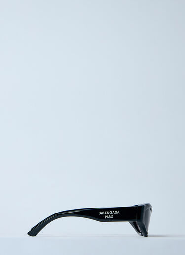 Balenciaga ロゴプリントサングラス  ブラック bcs0260004