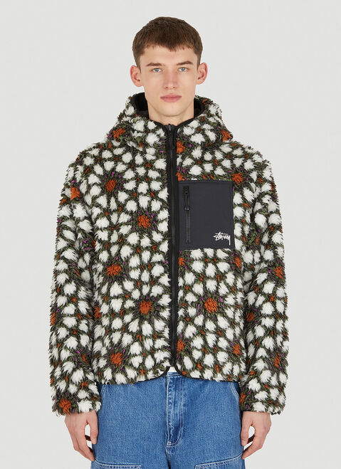 Stüssy Sherpa Fleece Jacket Blue sts0350008