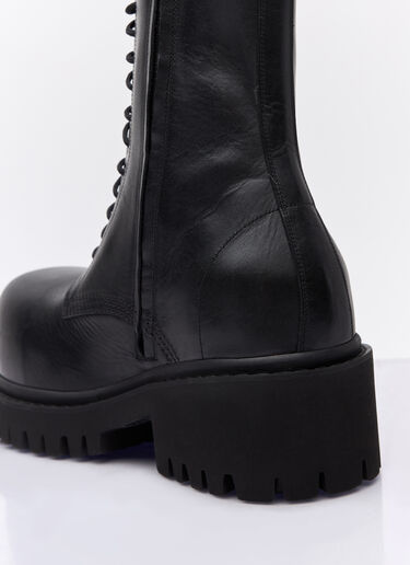 Balenciaga Stomper Boots Black bal0158014