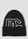 Dolce & Gabbana Logo Embroidery Beanie Hat Black dol0152006