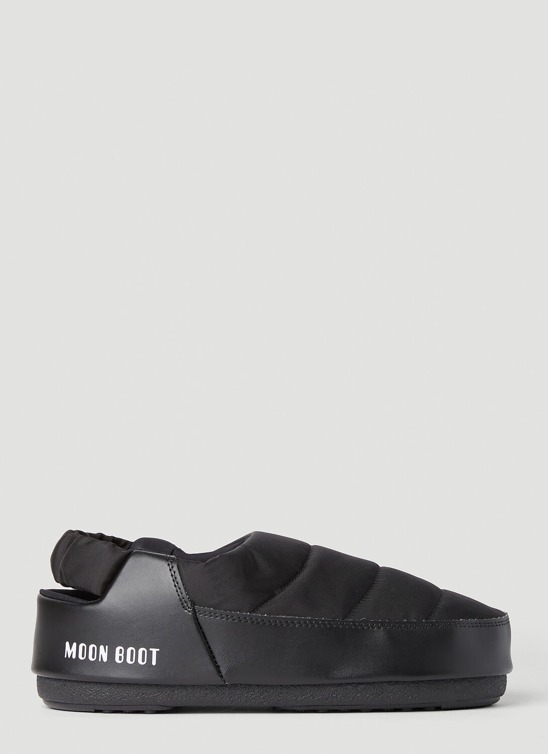 Moon Boot Evolution Sandals In Black Nylon