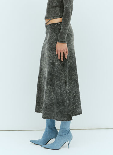 Diesel O-Rossi Midi Skirt Grey dsl0257011