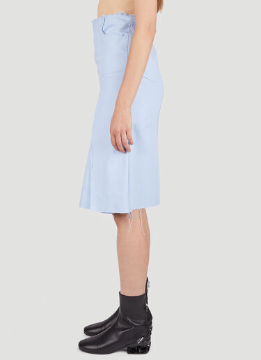 Raf Simons 패널 데님 스커트 블루 raf0251008