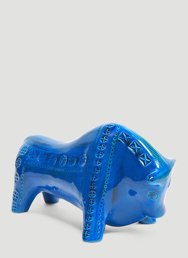 Bitossi Ceramiche Rimini Bull Figure Blue wps0644257