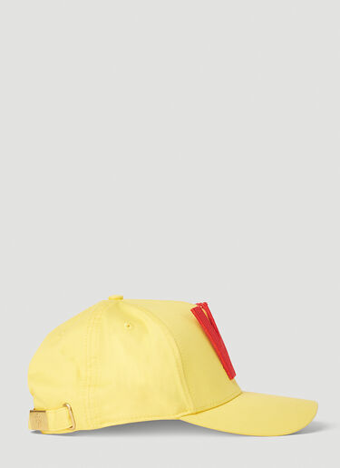 Walter Van Beirendonck W 베이스볼 캡 옐로우 wlt0152030